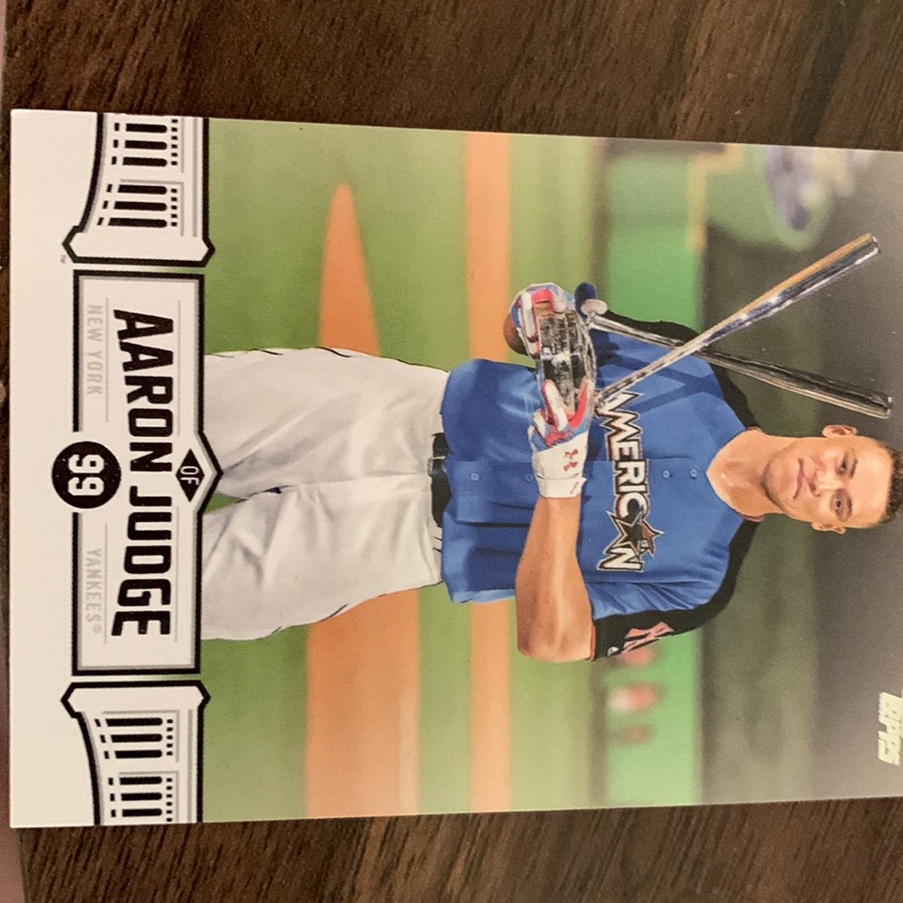 Aaron judge Topps 2022